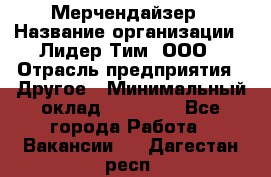 Мерчендайзер › Название организации ­ Лидер Тим, ООО › Отрасль предприятия ­ Другое › Минимальный оклад ­ 27 000 - Все города Работа » Вакансии   . Дагестан респ.